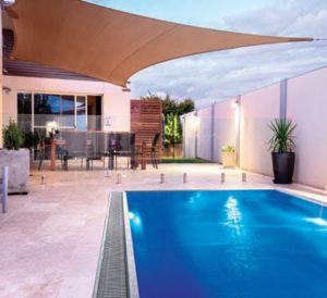 Piscine inox terrasse