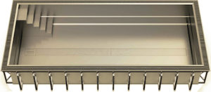 Coque inox débordement