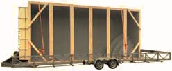 Renfort transport piscine