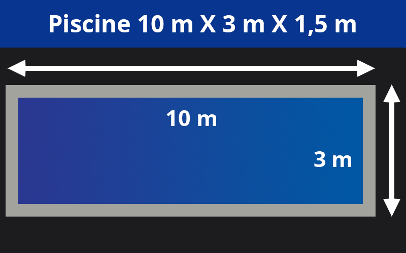 9m X 3m x 1.5m
